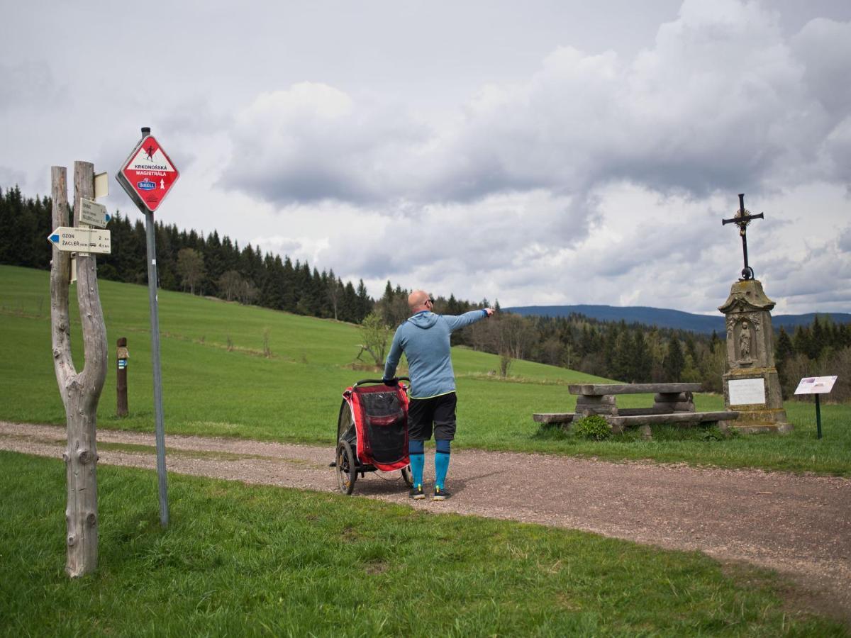 Apartmán Na Svahu, Krkonoše Zaclér Exterior foto