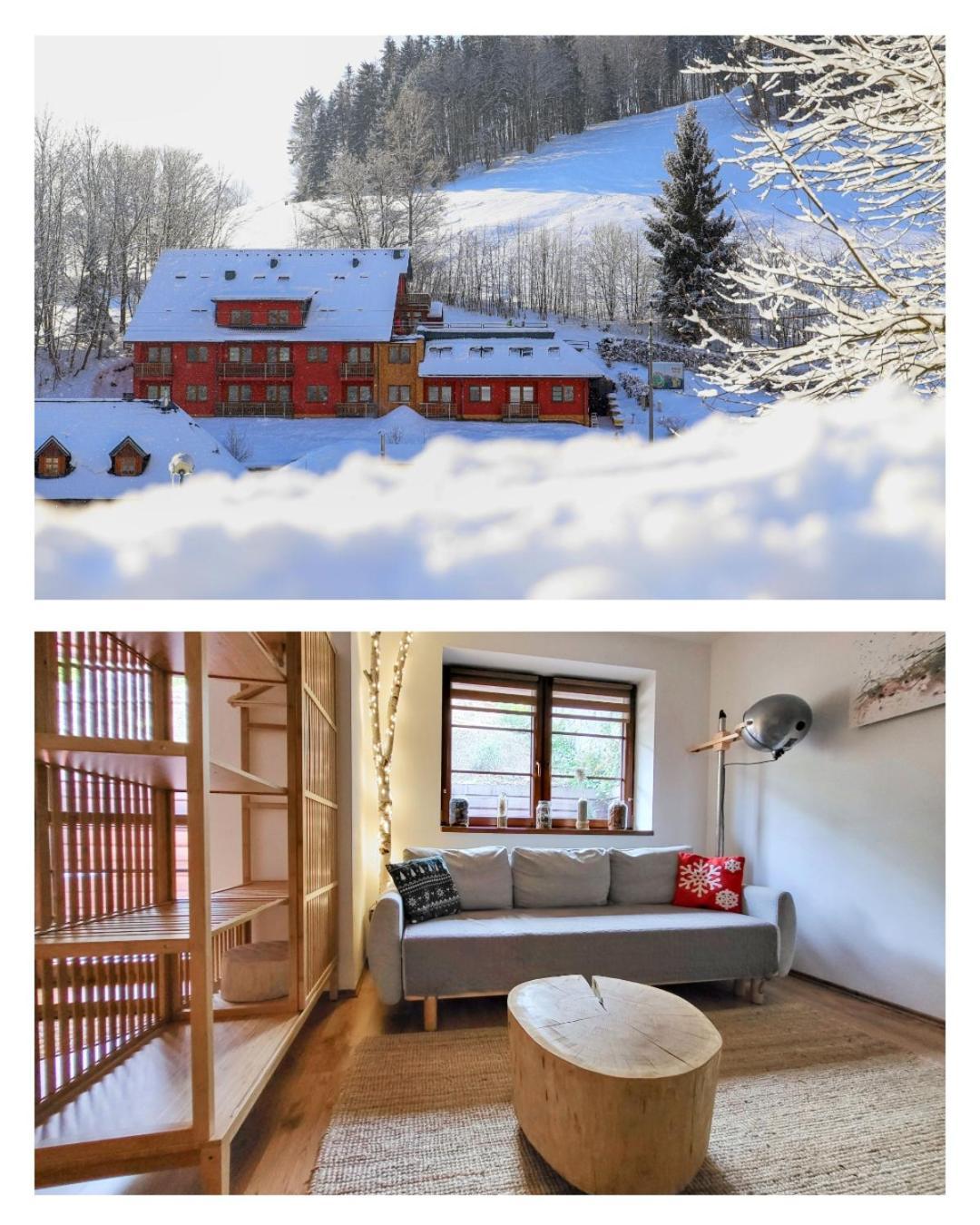 Apartmán Na Svahu, Krkonoše Zaclér Exterior foto